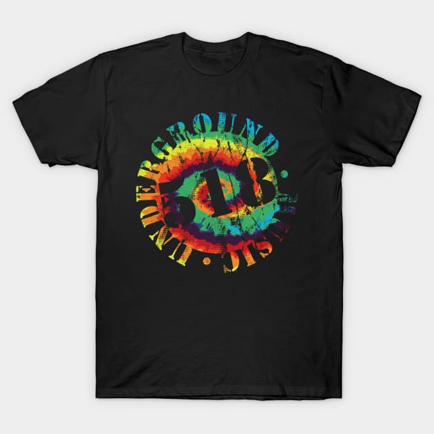 518 Tie Dye Circle T-Shirt by 518 Underground Music